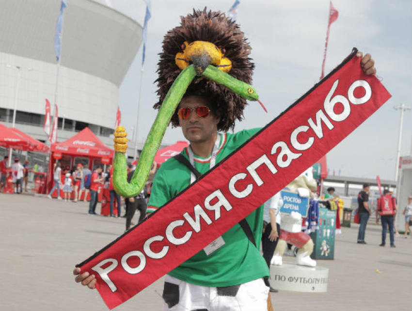 Мексиканцы перед игрой в Ростове спели «Калинку» и признались в любви к России