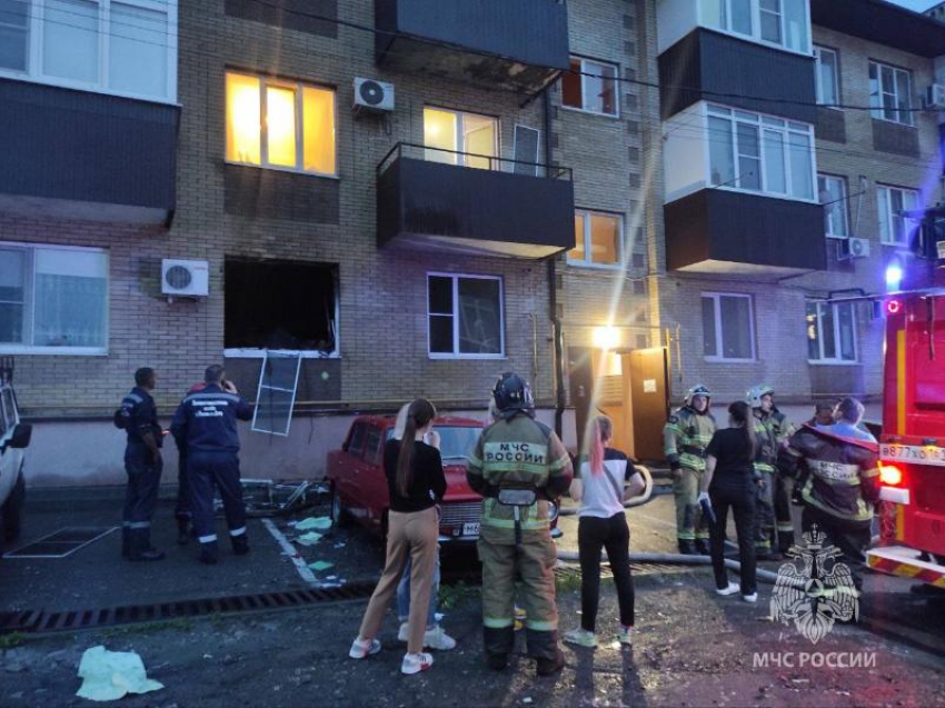 В Ростове-на-Дону в многоквартирном доме взорвался газовый баллон