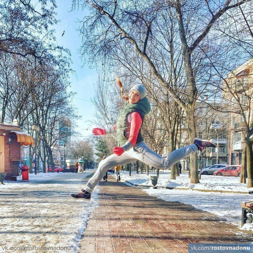 Массовая пробежка прошла в центре Ростова 