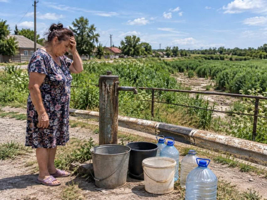 «Унитаз смыть нечем»: село под Ростовом третий день сидит без воды