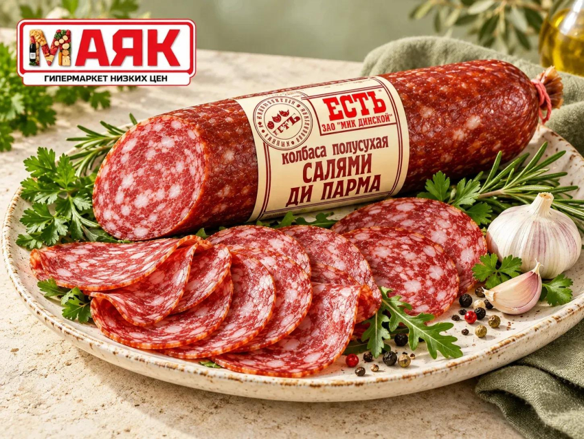 Товар дня: колбаса «Салями Ди Парма» с/к за 499,90 ₽/кг