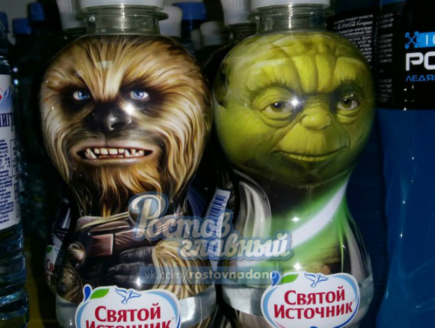 Фантастические наклейки на бутылках вызвали бурю эмоций у жителей Ростова