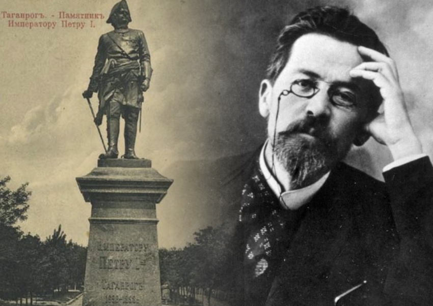 Стало известно, что Антон Чехов был инициатором памятнику Петру I в Таганроге