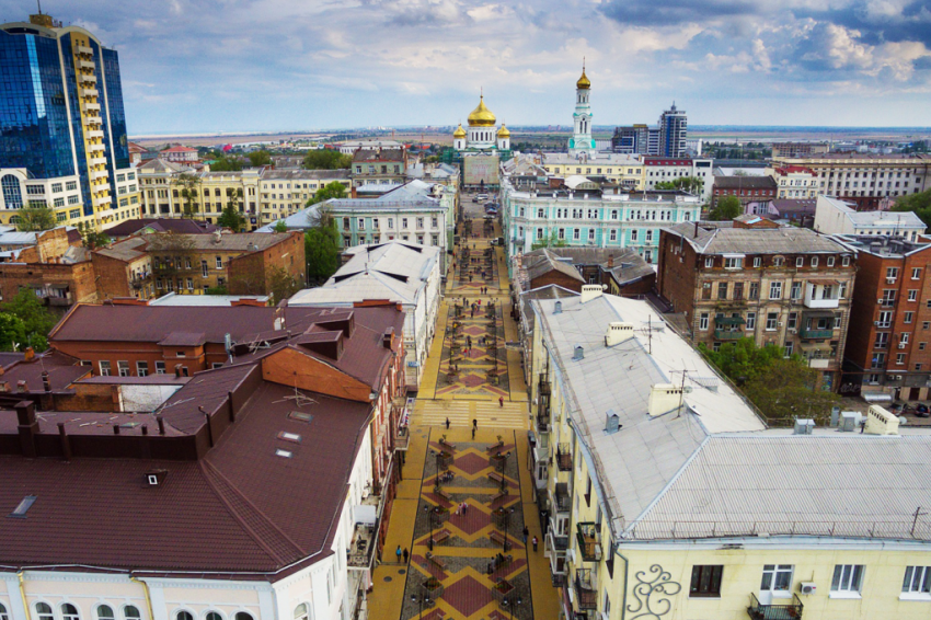 Туристические маршруты включают в себя 75 улиц Ростова, которые озеленят вертикальным способом