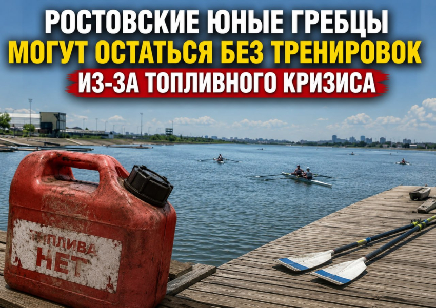 Ростовские юные гребцы могут остаться без тренировок из-за топливного кризиса