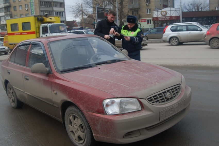 В Ростовской области во время рейда «Чистый номер» полицейские выписали более 1000 штрафов