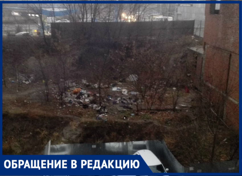 «Не город, а свалка!»: ростовчанка возмущена мусором под окнами дома