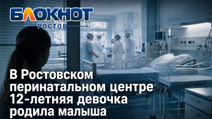 В Ростовском перинатальном центре 12-летняя девочка родила малыша