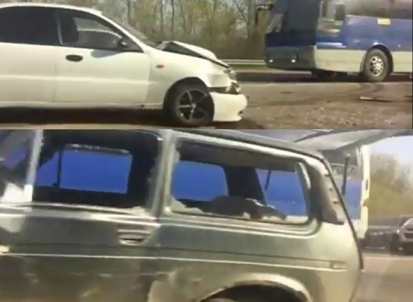 Попавший на видео нелепый разворот пенсионера на «Ниве» травмировал женщину в Ростовской области