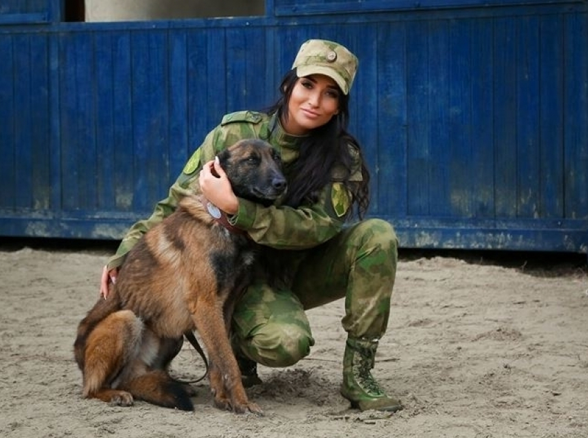 Ростовчанка претендует на звание самой красивой девушки Росгвардии