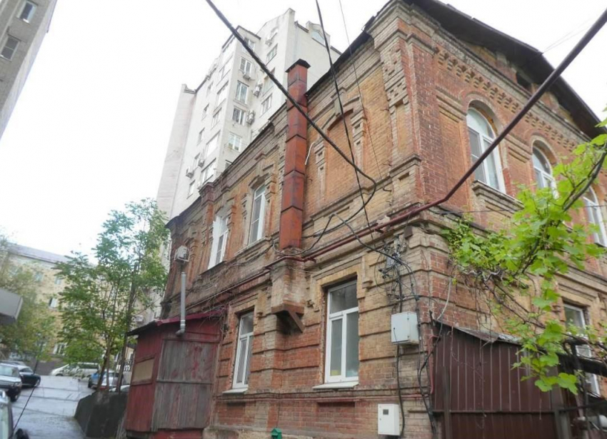 Старинный дом в центре Ростова признали объектом культурного наследия 