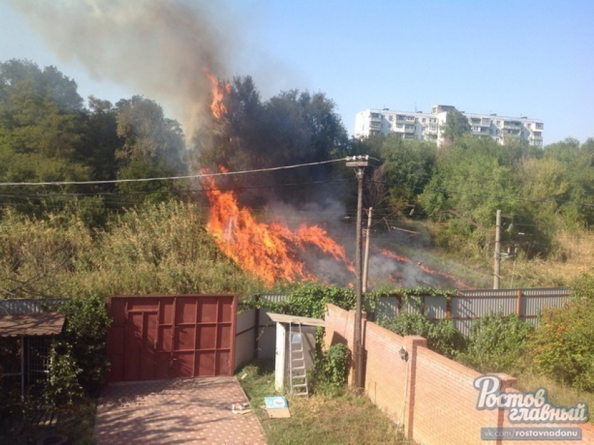 Пьяный пироман ради забавы устроил пожар в Ростове 