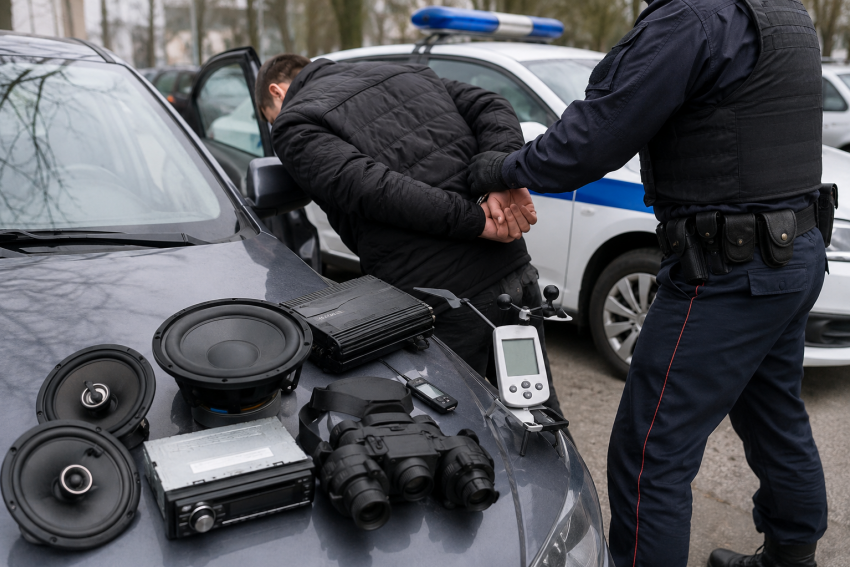 Приезжий с Кубани вскрыл машину гуковчанина в Ростове и вынес технику на полмиллиона рублей