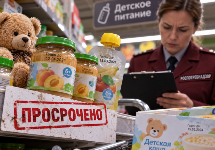 В «Пятерочках» Ростовской области нашли просроченное детское питание