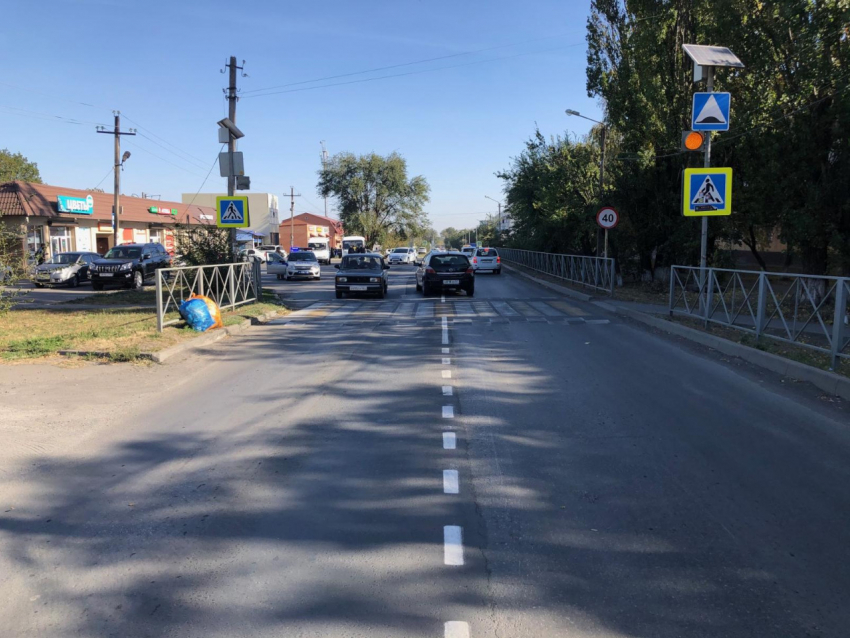 В Ростовской области на зебре сбили ребенка