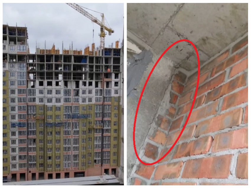 Показываем, как трусятся стены от прикосновения в новом ЖК Ростова