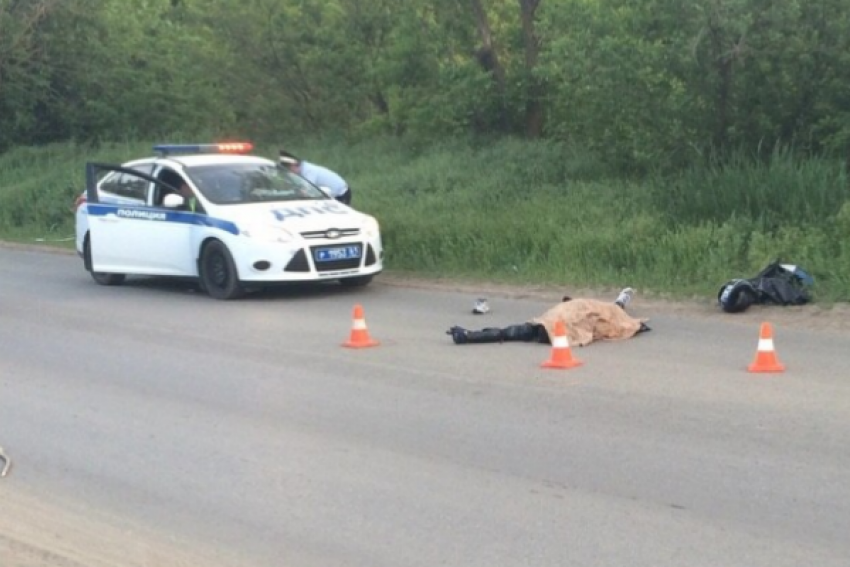 В ДТП под Ростовом разбился 29-летний мотоциклист