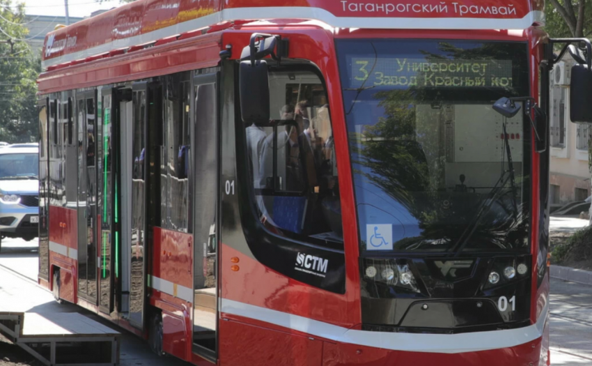 В Ростове начнут ночные испытания нового трехсекционного трамвая