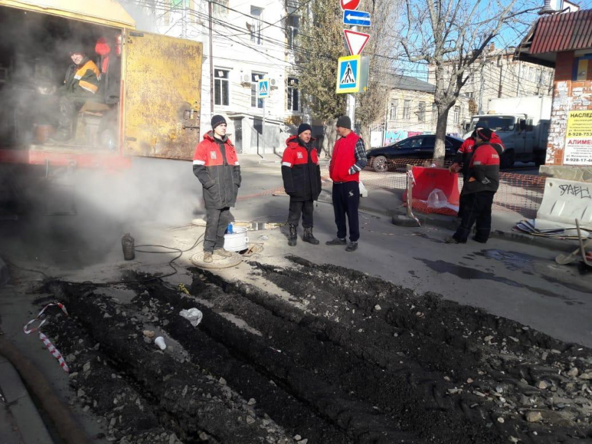 В Ростове произошла крупная авария на теплотрассе