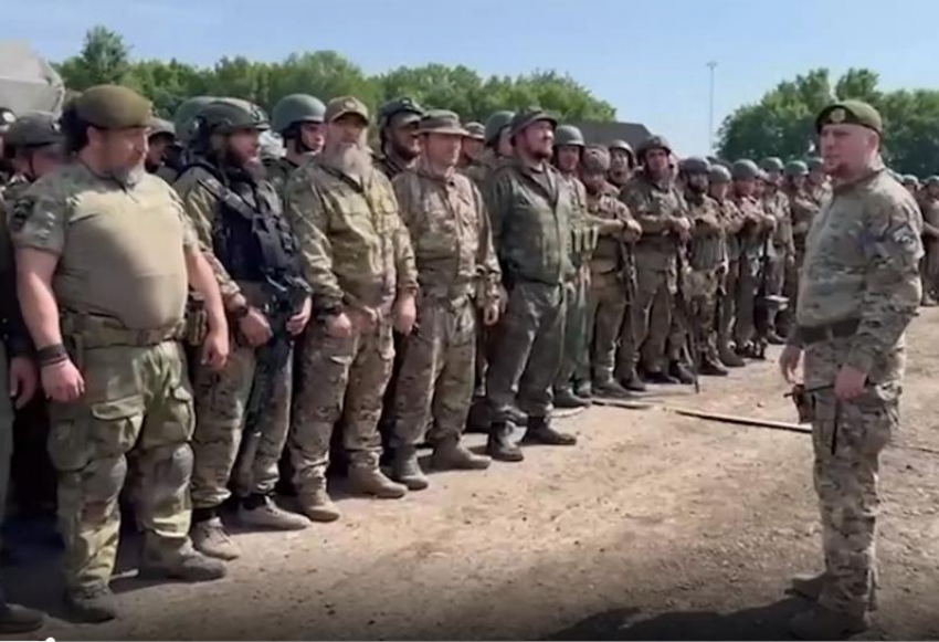 Бойцы батальона «Ахмат» вернулись из Ростовской области в зону СВО