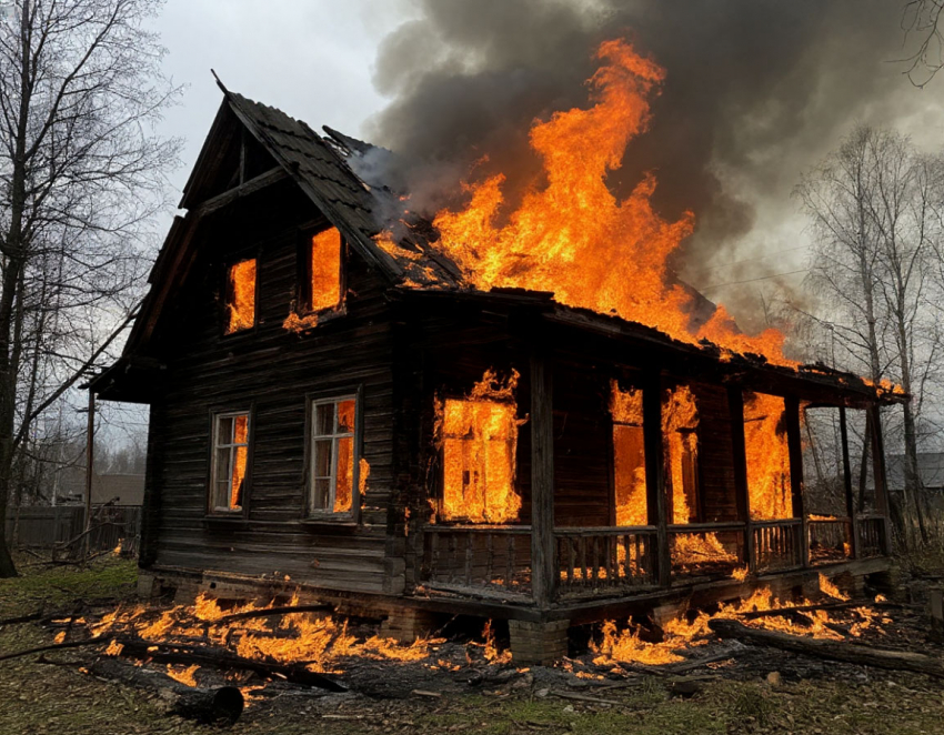 На Дону за сутки 26 декабря в пожарах погибли два человека