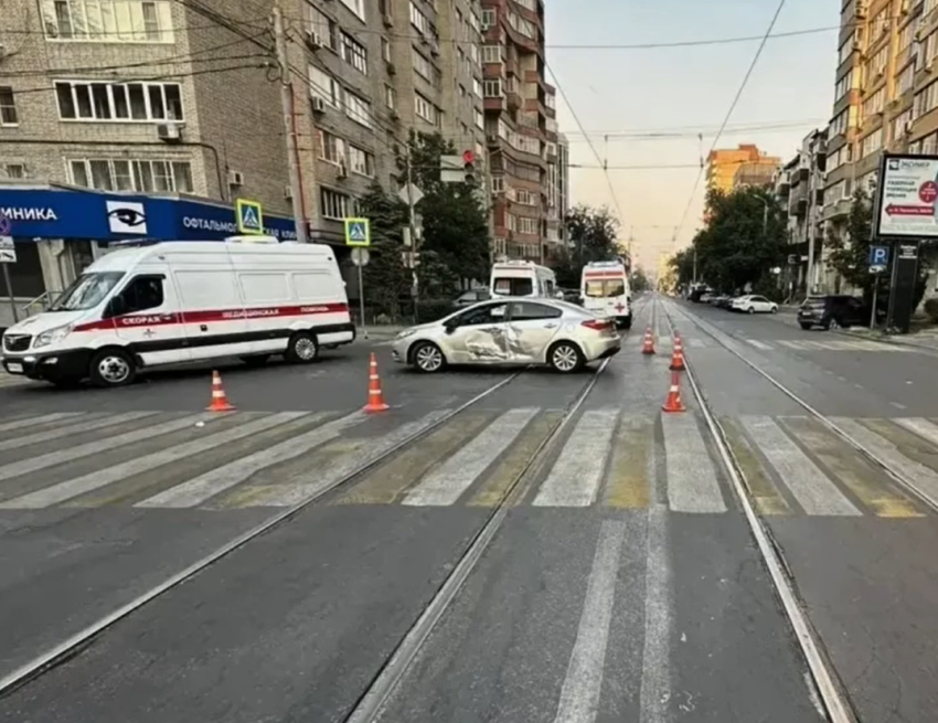 В Ростове несовершеннолетний водитель питбайка пострадал в ДТП с Kia