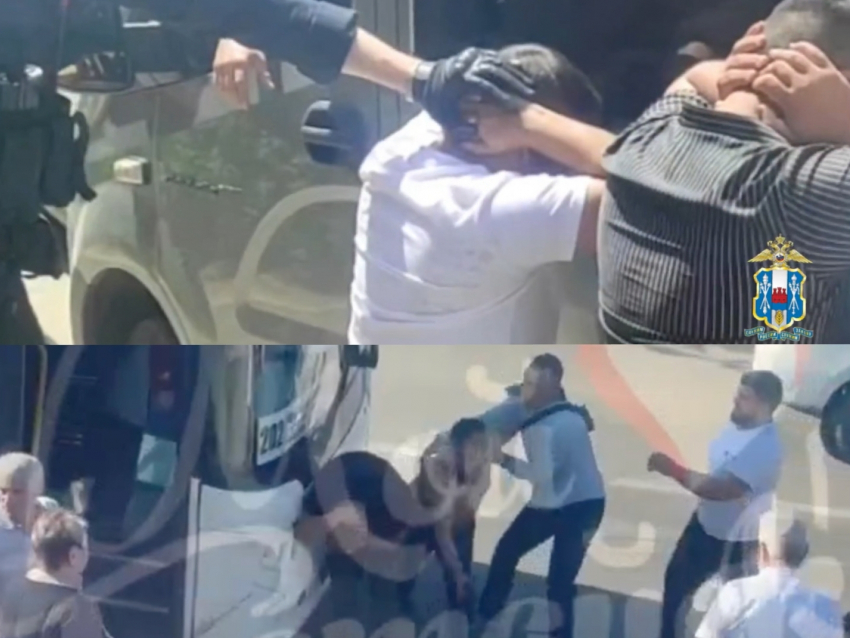 Избивших водителя батайского автобуса нашли в Новочеркасске – появились кадры задержания 