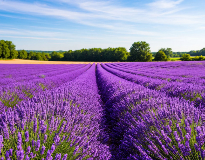 Для туристов высадили целое поле лаванды в глэмпинге Ростовской области