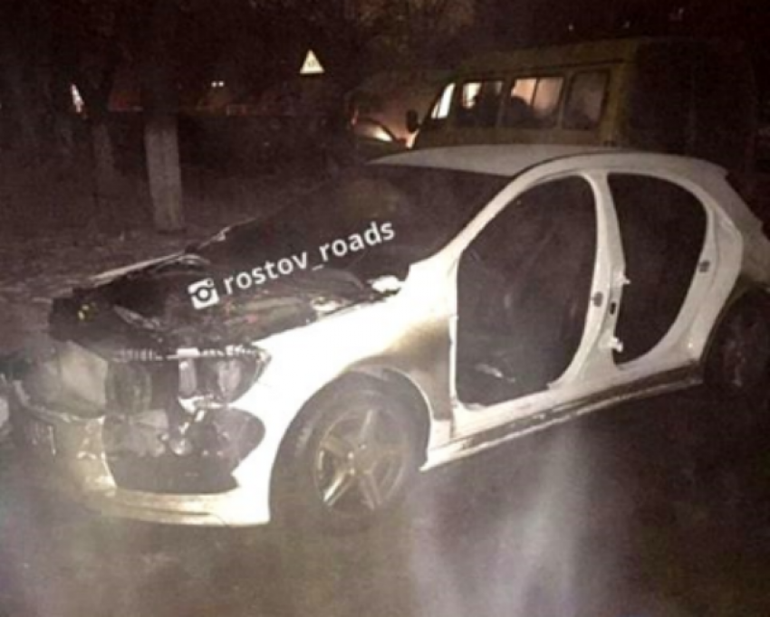 Под носом уснувшего охранника в Ростове полностью разобрали элитный Mercedes 