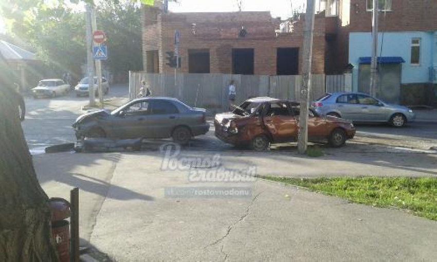 Массовая авария произошла на Текучева в Ростове