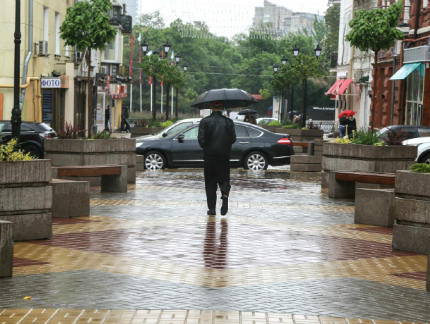 Первая ноябрьская пятница выдастся дождливой в Ростове