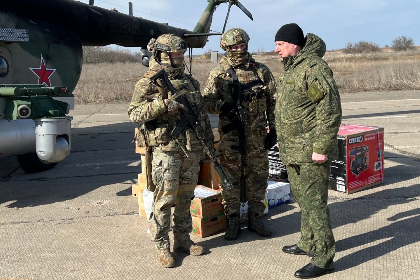 Власти Ростовской области передали спецназавцам в зоне СВО беспилотники и дизель-генераторы