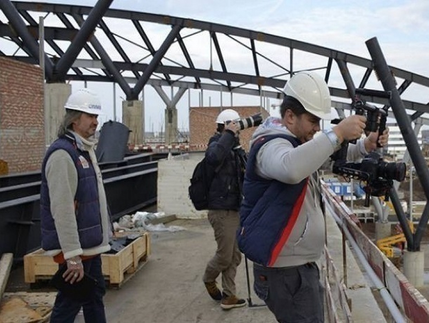 Журналисты телеканала Discovery посетили строящийся ростовский аэропорт «Платов»