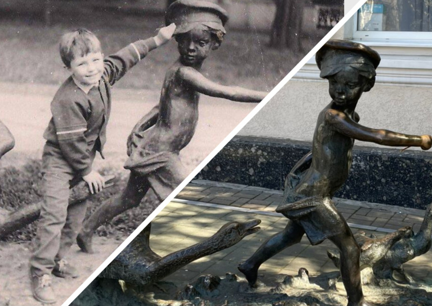 Тогда и сейчас: похищение Нахалёнка и бронзовых гусей сделало ростовский памятник легендарным