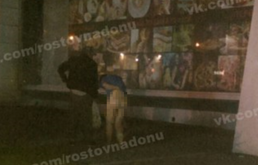 Минувшей ночью в Ростове двое горожан занимались сексом прямо на улице 