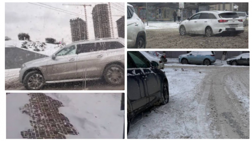 «Берём лопаты и чистим сами»: ростовчане массово жалуются на неубранные улицы после снегопада