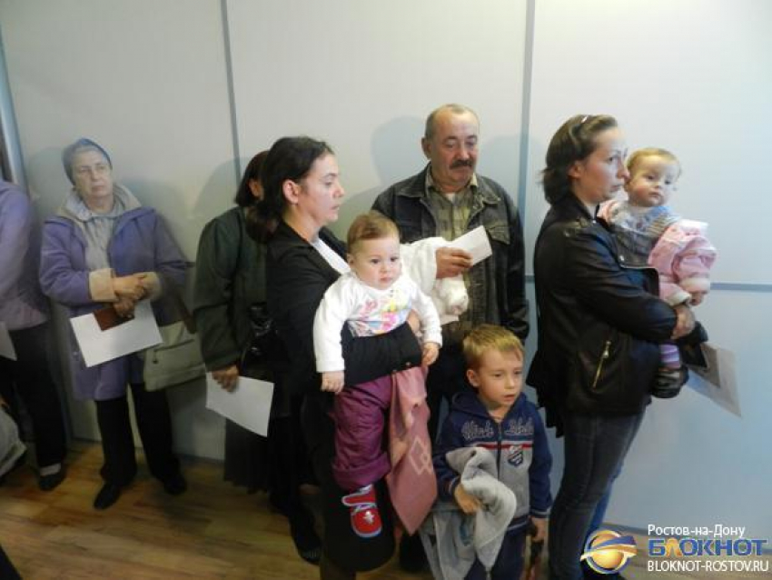 В пунктах временного размещения Ростовской области растет число украинских беженцев