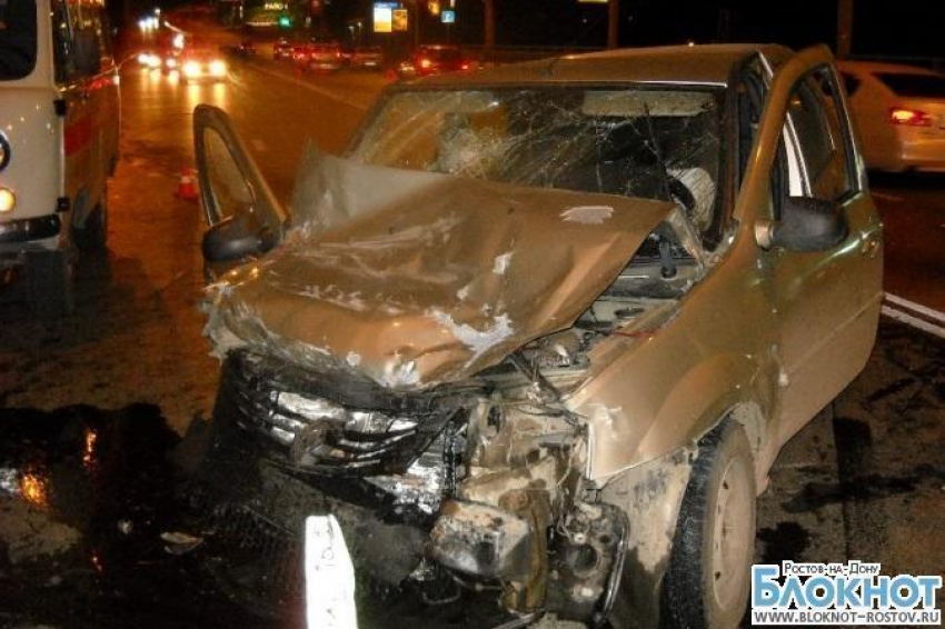 В Ростове водитель «БМВ» без номеров спровоцировал ДТП с тремя авто и сбежал с места. ФОТО