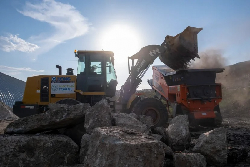 В Ростове-на-Дону открыли пункт приема и утилизации строительных отходов