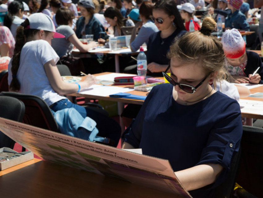 Грандиозная акция «Айвазовских ХХI века» в Ростове попала на видео