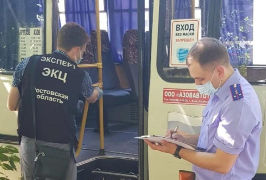 В Азове задержали мужчину, напавшего с ножом на пассажирок в автобусе