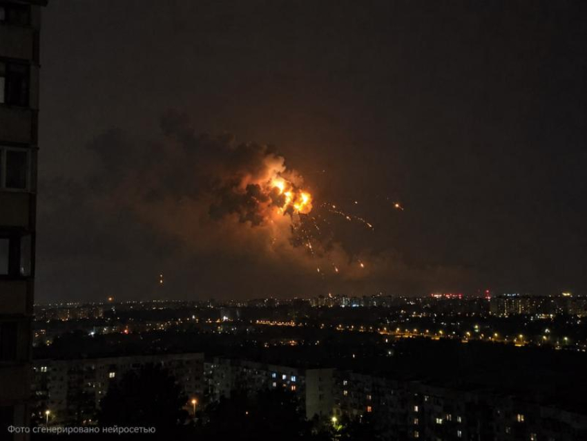 Беспилотники атаковали два района Ростовской области минувшей ночью