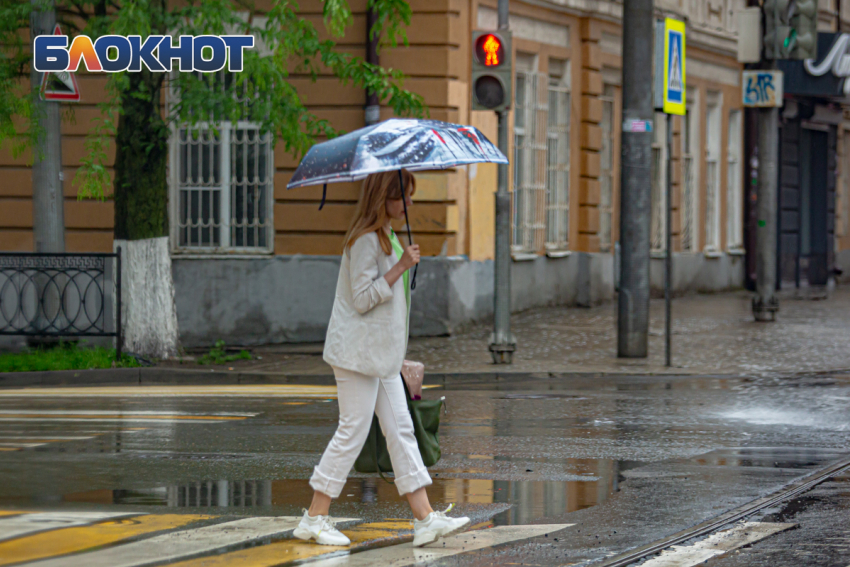 В последний день апреля в Ростове ожидается прохладная и дождливая погода