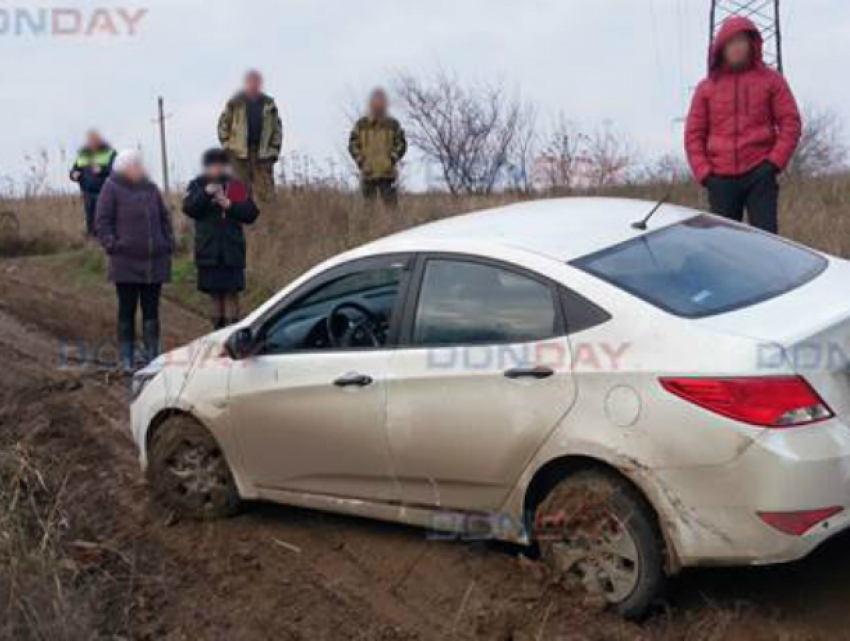 Убегавших от своей жертвы преступников «поглотила» грязевая лужа под Ростовом