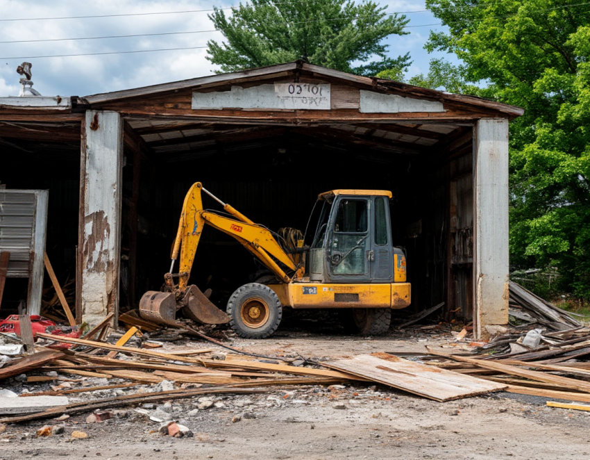 В Ростове массово убирают незаконные гаражи, а демонтаж ложится на владельцев