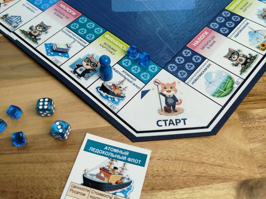 Инженер Ростовской АЭС создал настольную игру «Росатомкотики»