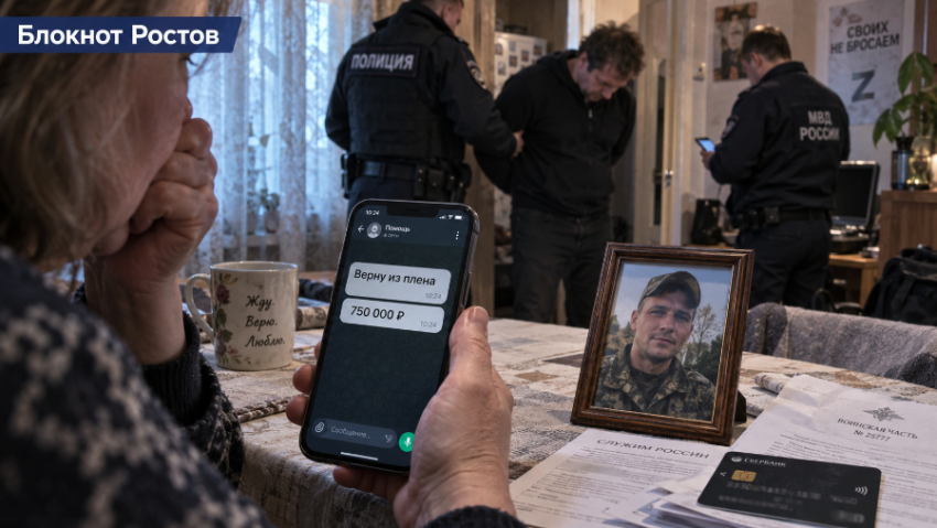 «Верну из плена»: ростовчанин цинично обманул семью участника СВО на большую сумму 