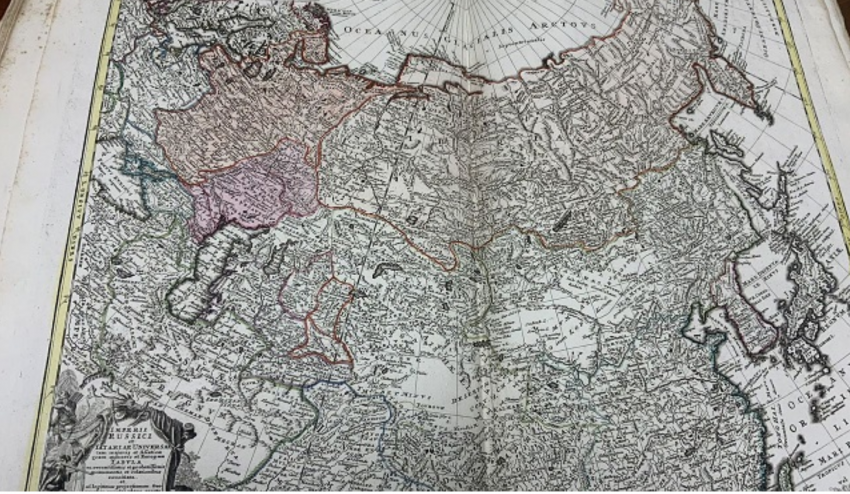 Редкий атлас XVIII века продают в Ростове за 3 млн рублей