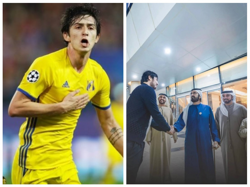 Экс-игрока «Ростова» Сердара Азмуна исключили из сборной Ирана за фото с руководством ОАЭ в соцсетях