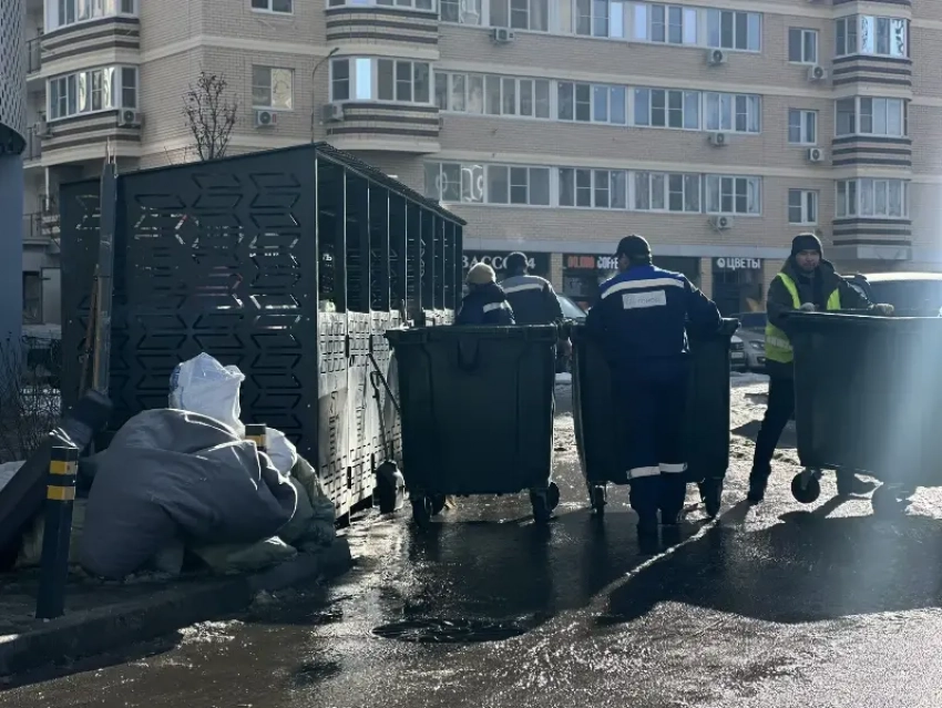 Ростовчанам рассказали о сложностях в вывозе мусора из-за неочищенных дорог